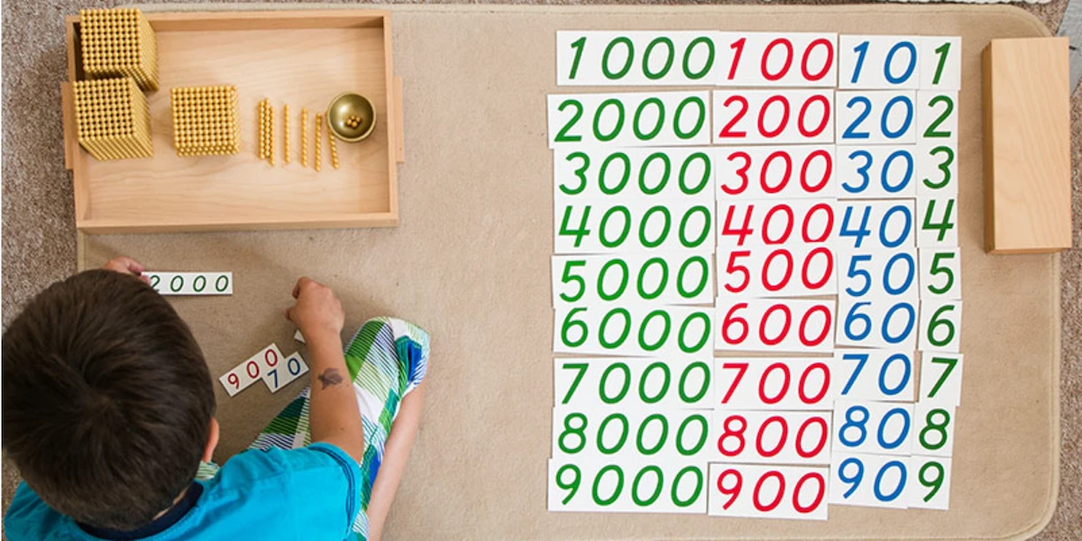 Montessori učení